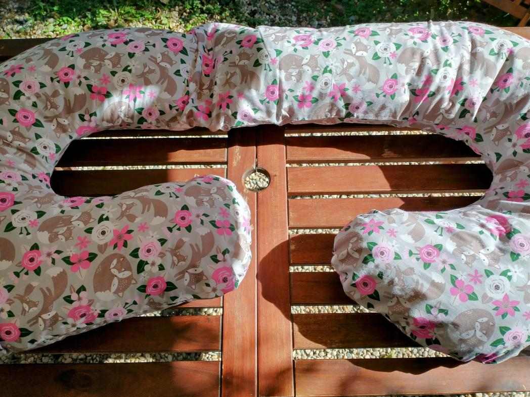 KHC Těhotenský a kojící polštář Zuzanka Liška s liščaty O=260cm