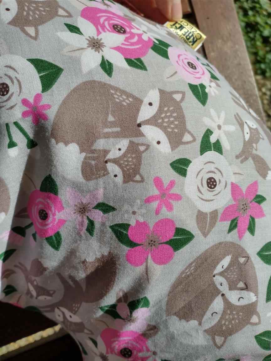 KHC Těhotenský a kojící polštář Zuzanka Liška s liščaty O=260cm