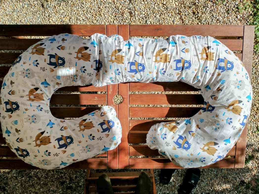 KHC Potah na těhotenský kojící polštář Zuzanka Medvídci