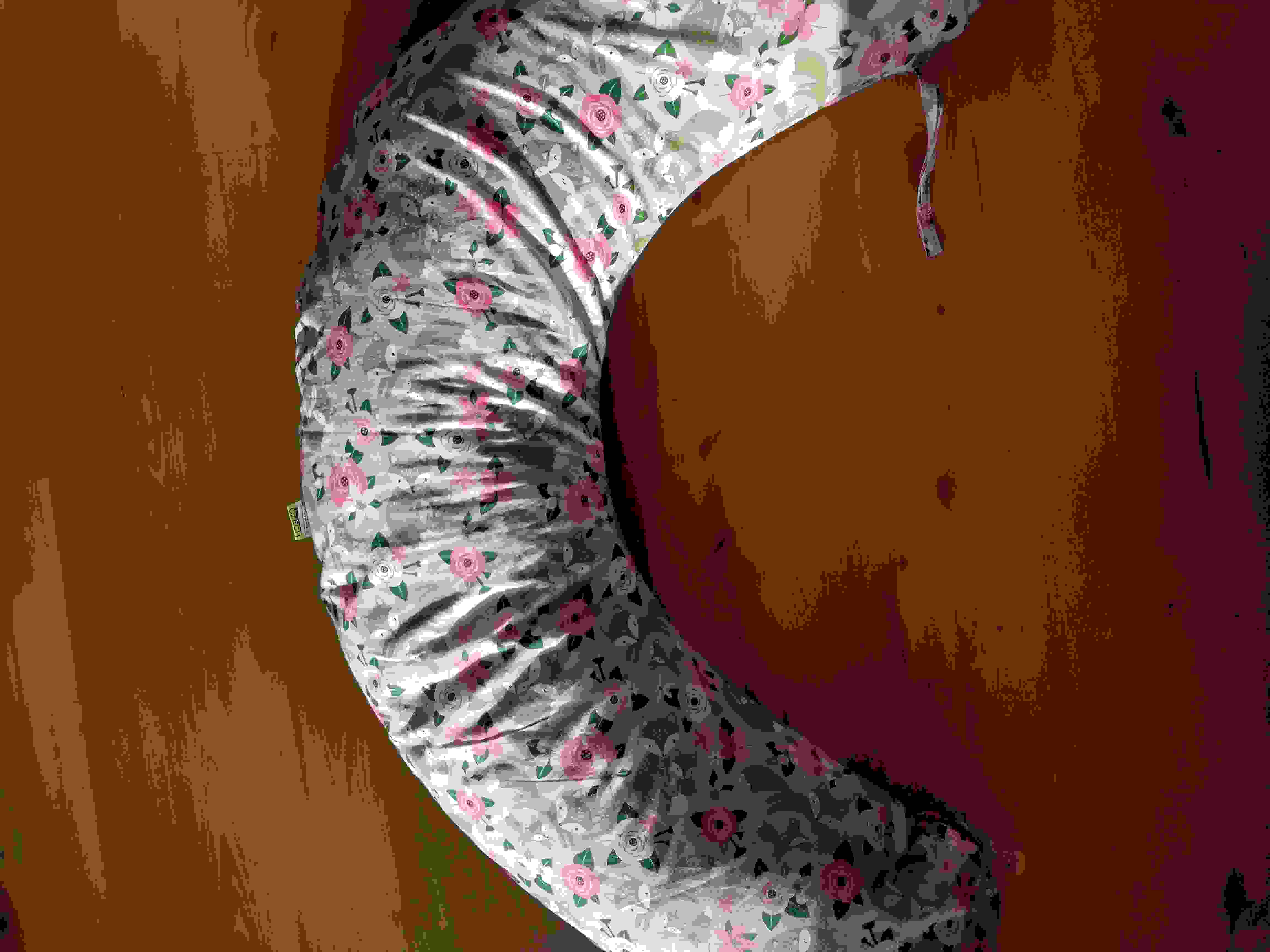 KHC Kojící těhotenský relaxační polštář Miki Obrovský Lišky s liščaty Pratelný potah