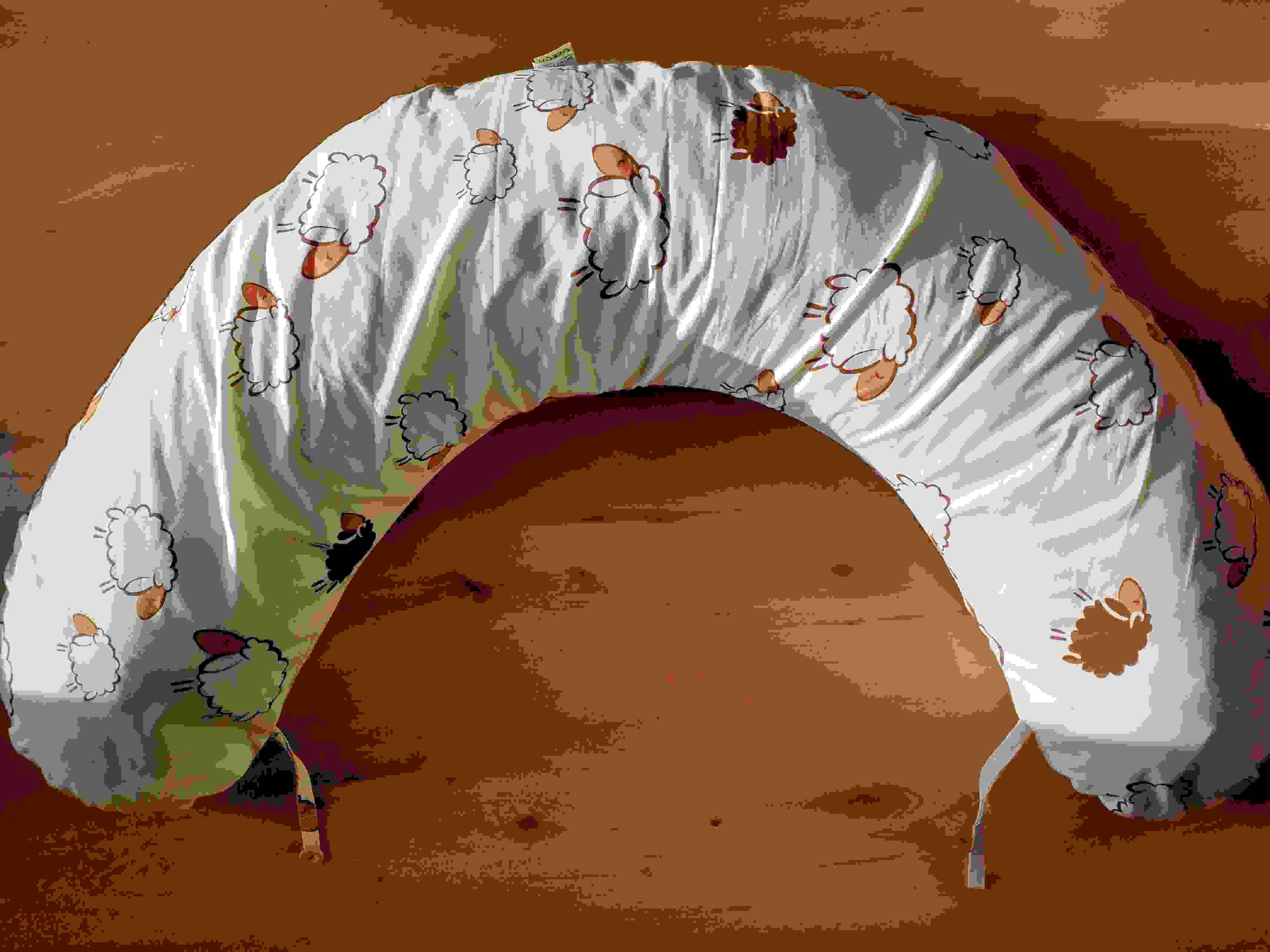 KHC Potah na kojící těhotenský polštář Miki Ovečky 2