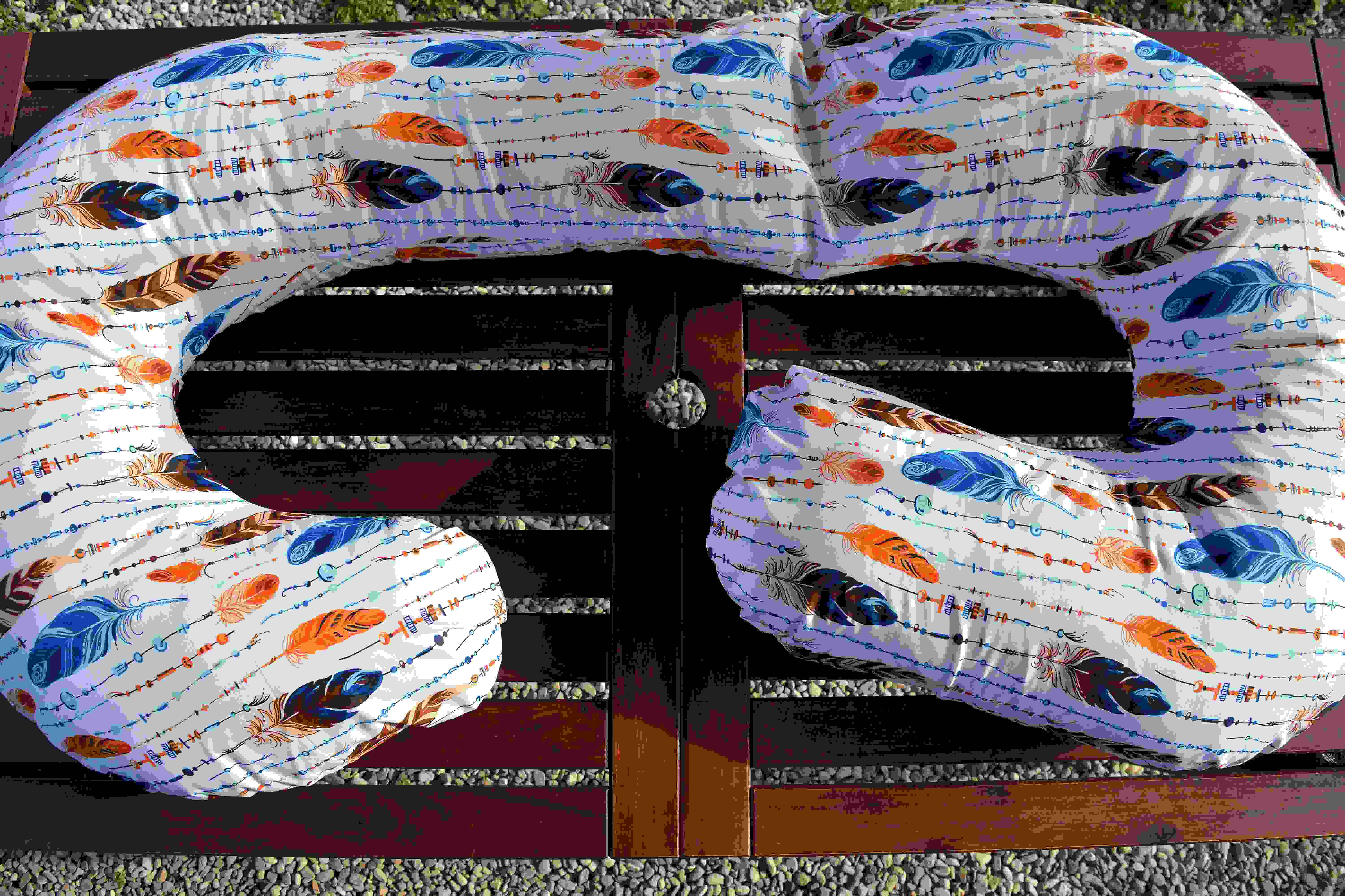 KHC Výhodný set 2ks Těhotenský a kojící polštář Zuzanka Peříčka + Náhradní potah