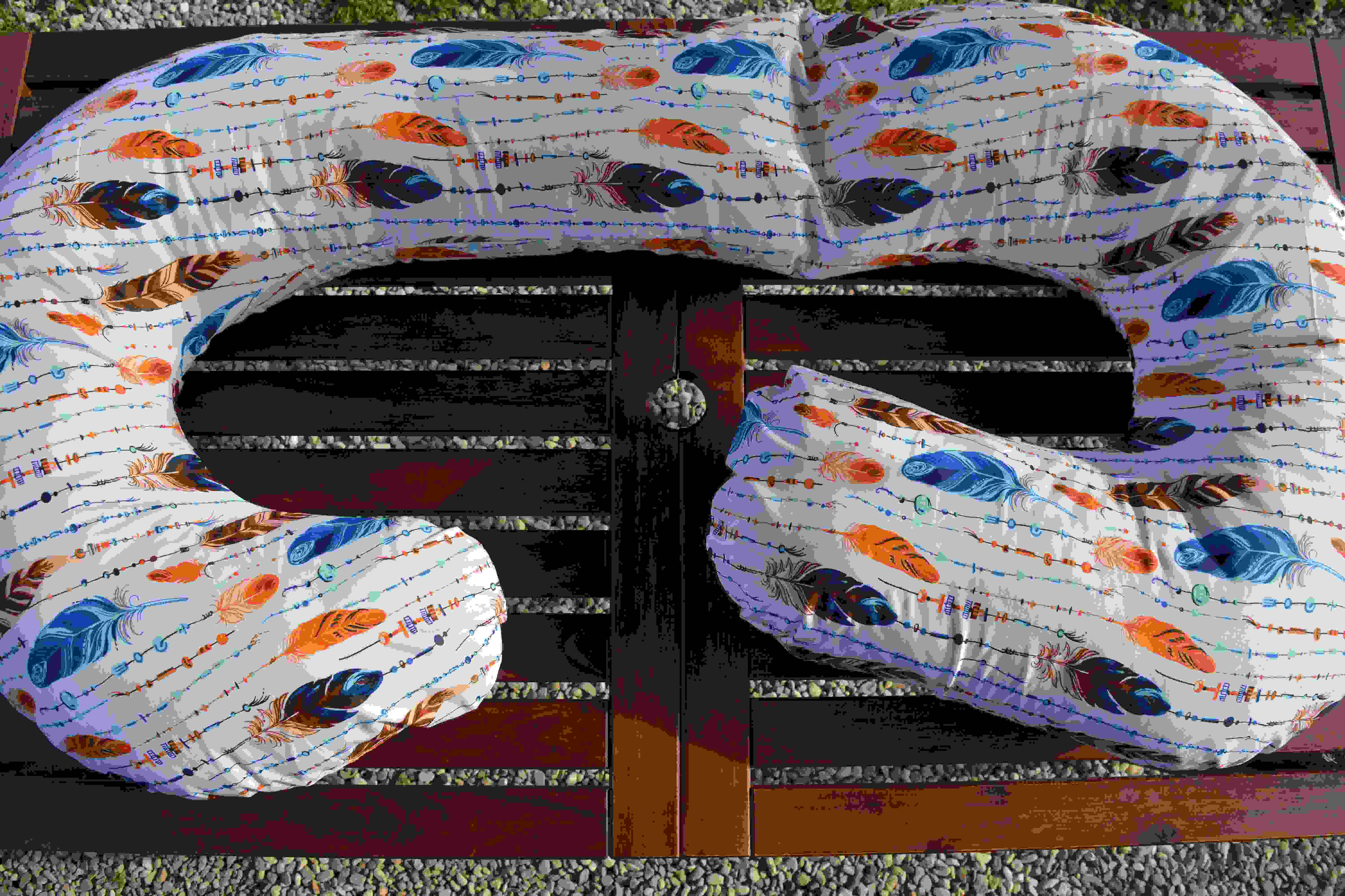 KHC Výhodný set 2ks Těhotenský a kojící polštář Zuzanka Peříčka + Náhradní potah