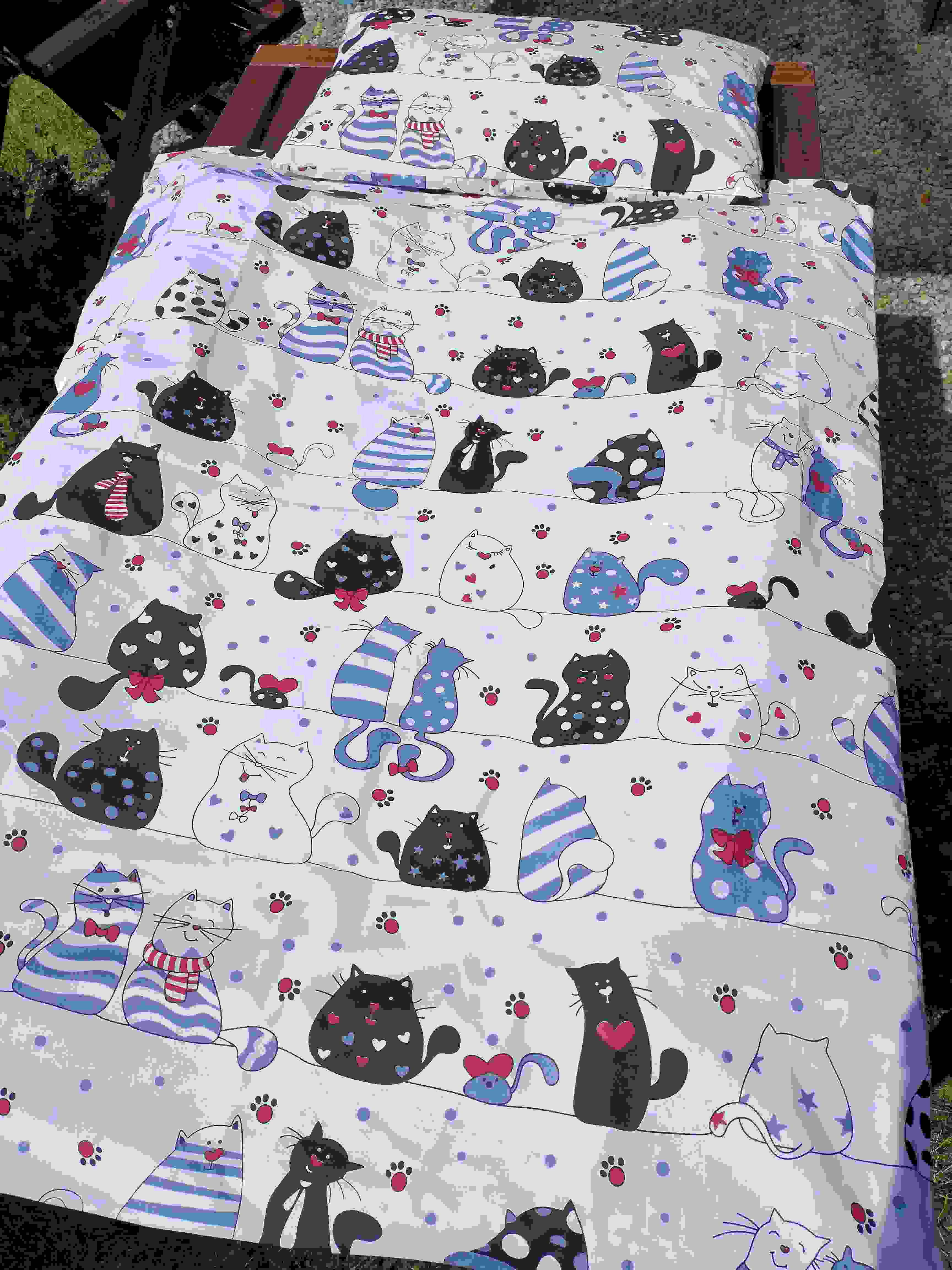 KHC Výhodný set 2ks Povlečení do postýlky 120x90+40x60+ Mantinel do postýlky Sovy růžová