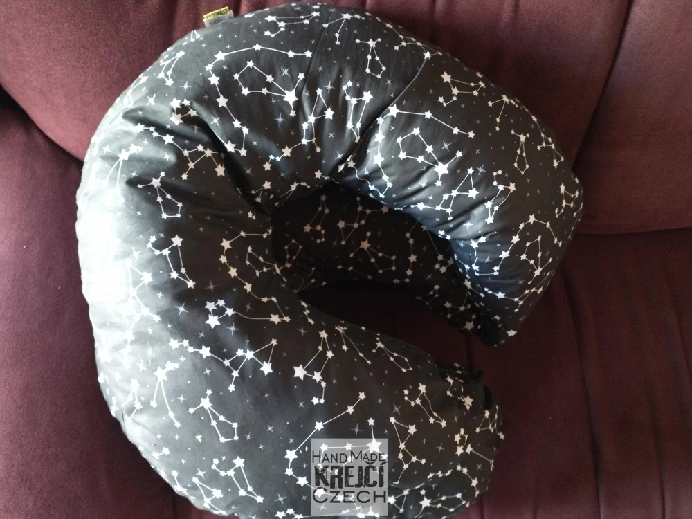 KHC Těhotenský a kojící polštář Zuzanka Noční obloha O=260cm