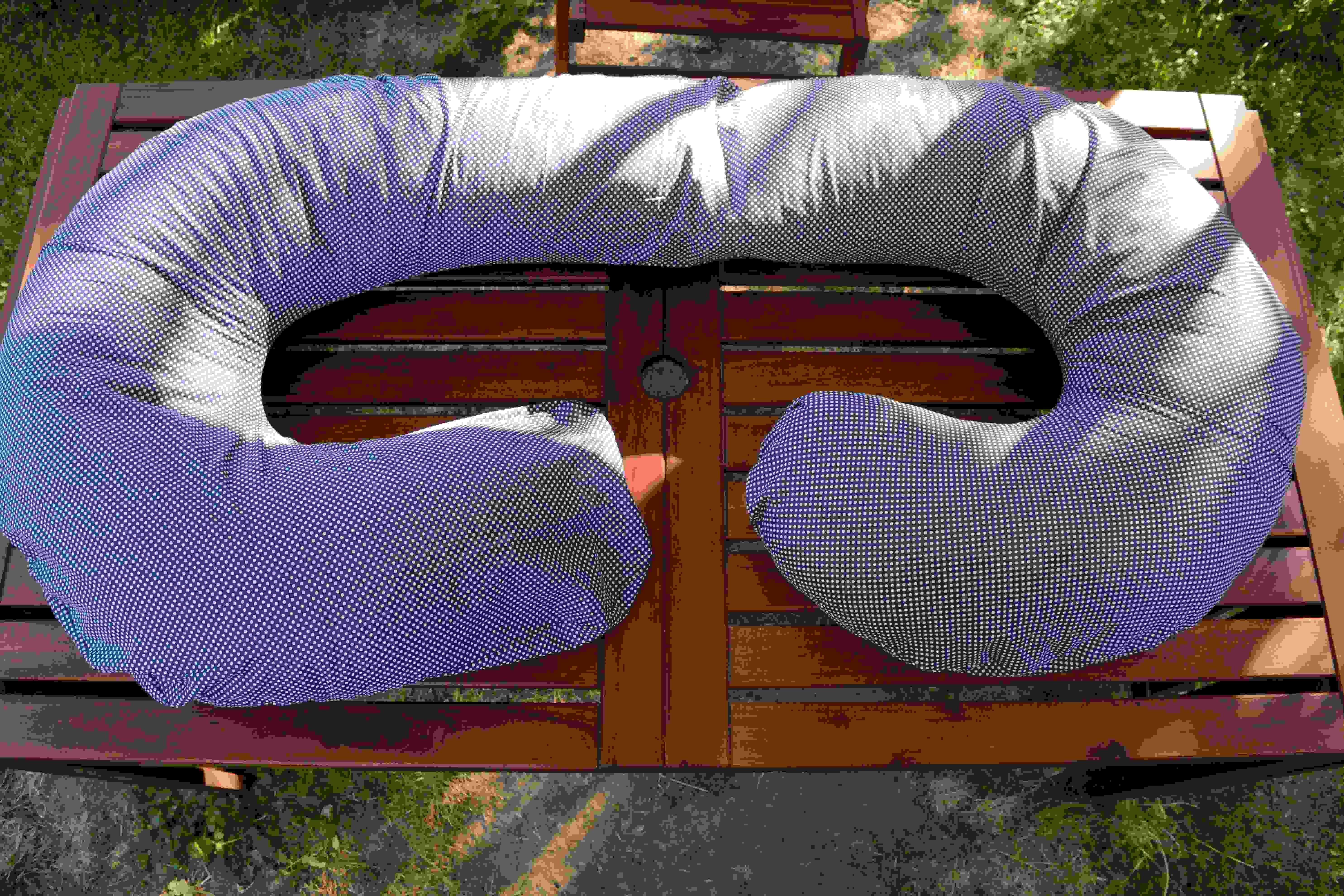 KHC Potah na těhotenský kojící polštář Zuzanka Puntíky