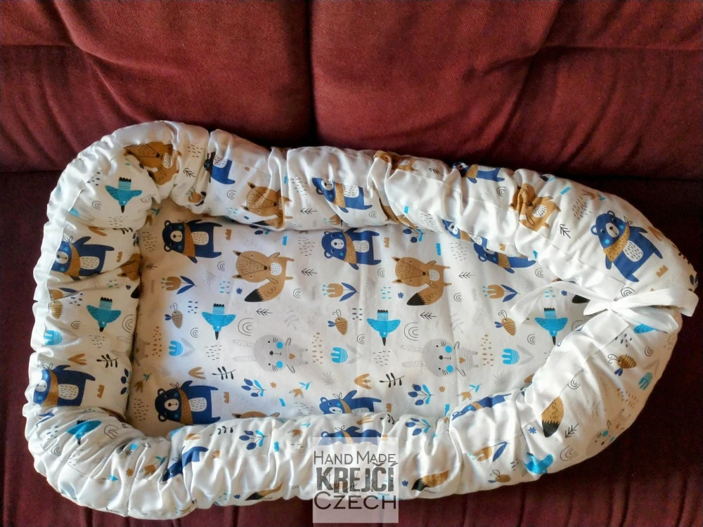 KHC Hnízdečko pro miminko Miedvídci Pratelný podklad