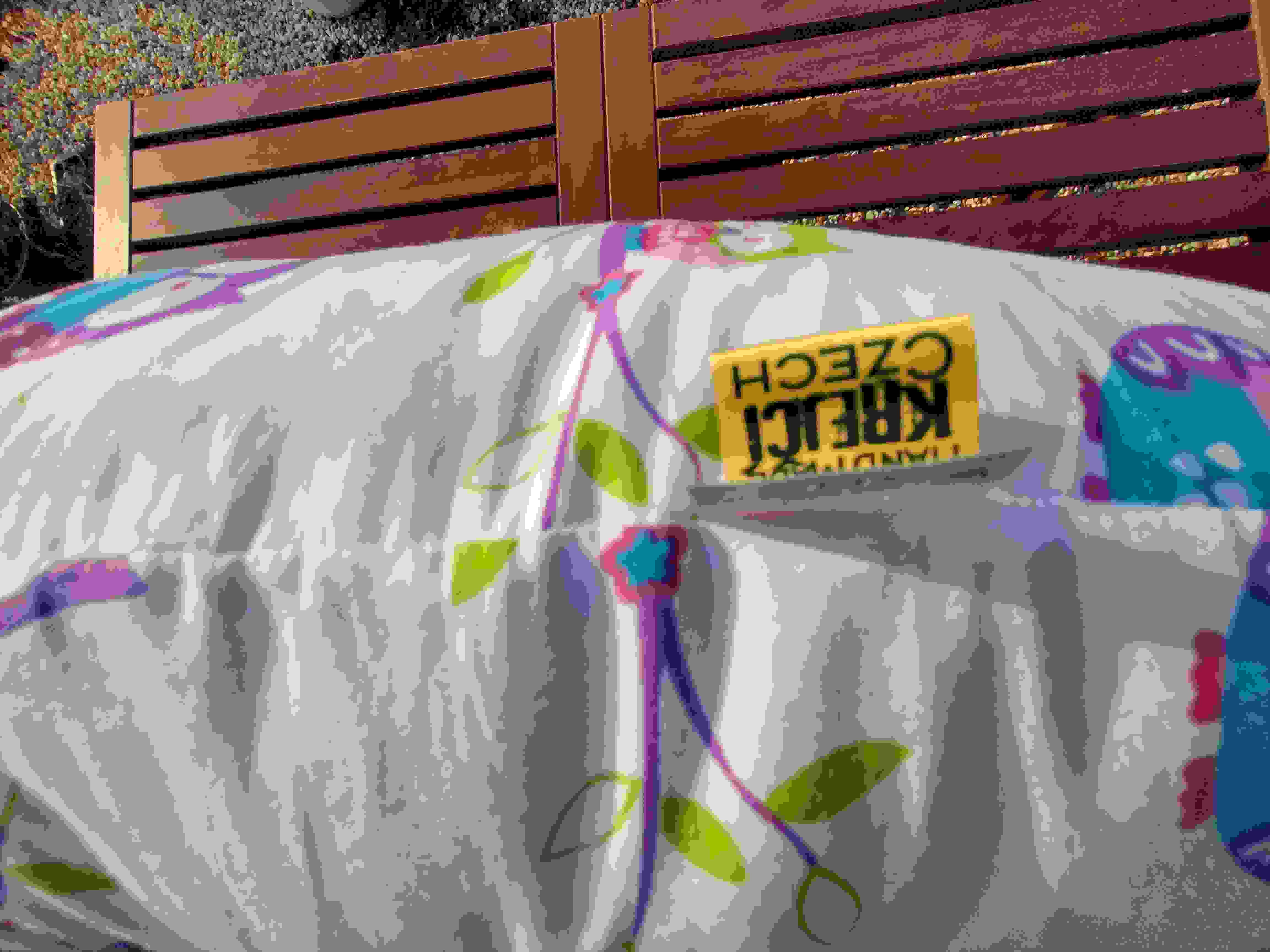 KHC Potah na kojící těhotenský polštář Miki Sovy na bílé