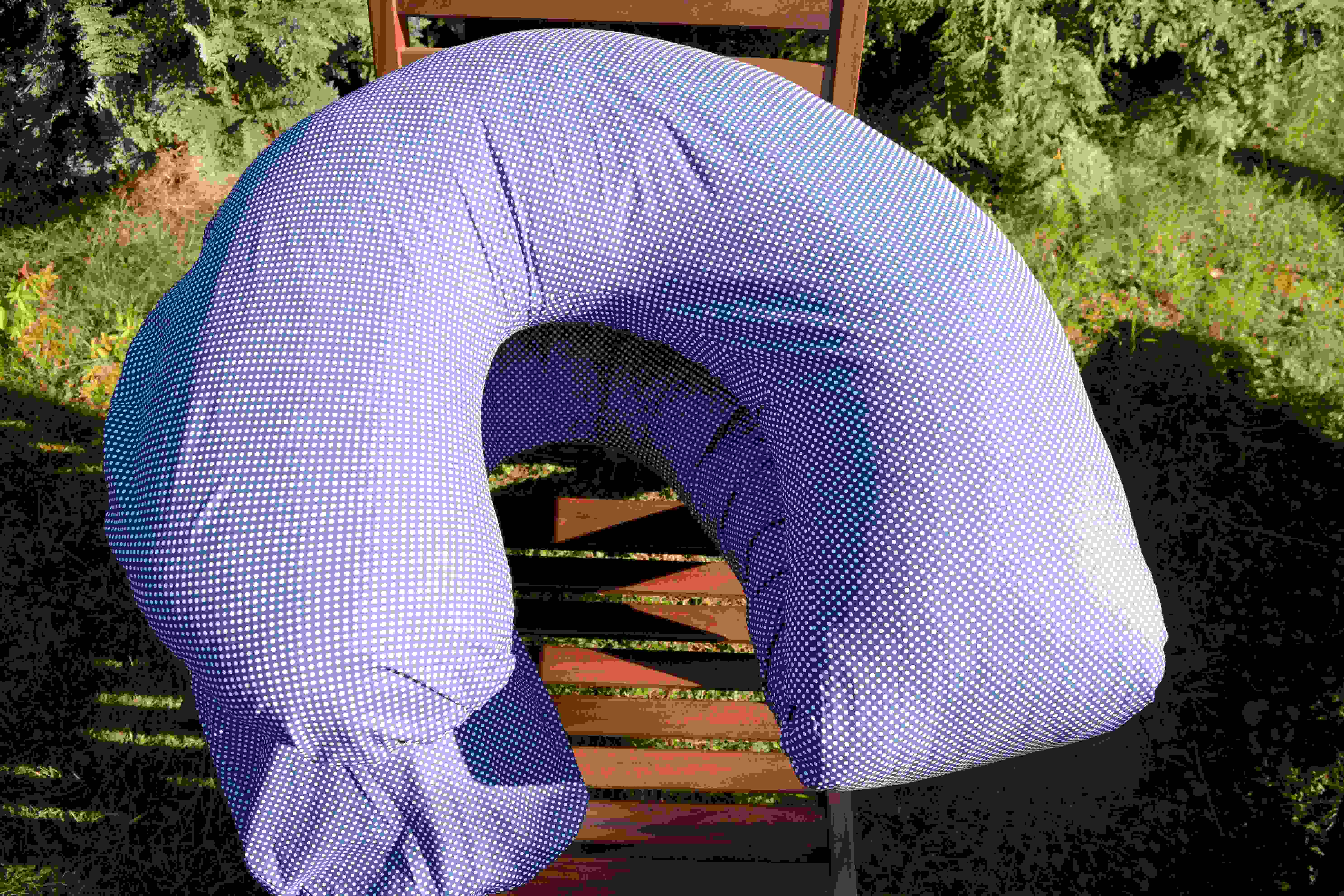 KHC Potah na těhotenský kojící polštář Zuzanka Puntíky