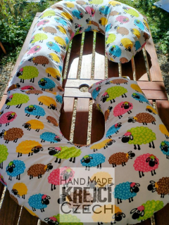 KHC Potah na těhotenský kojící polštář Zuzanka Ovečky 2