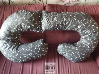 KHC Těhotenský a kojící polštář Zuzanka Noční obloha O=260cm