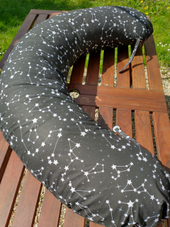 KHC Potah na kojící těhotenský polštář Miki Noční obloha