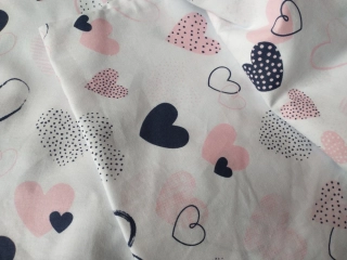 KHC Potah na těhotenský kojící polštář Zuzanka Srdíčka